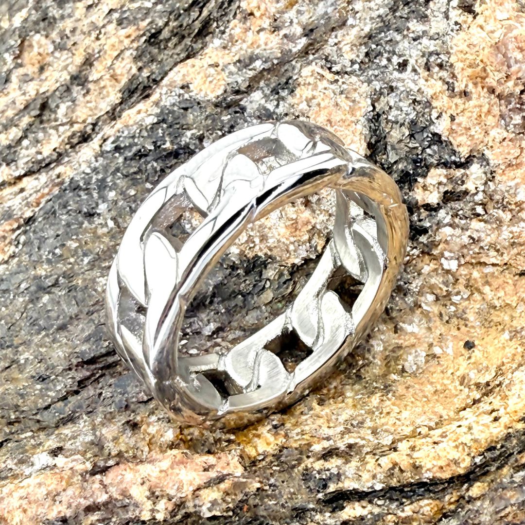 Anillo de plata GUS