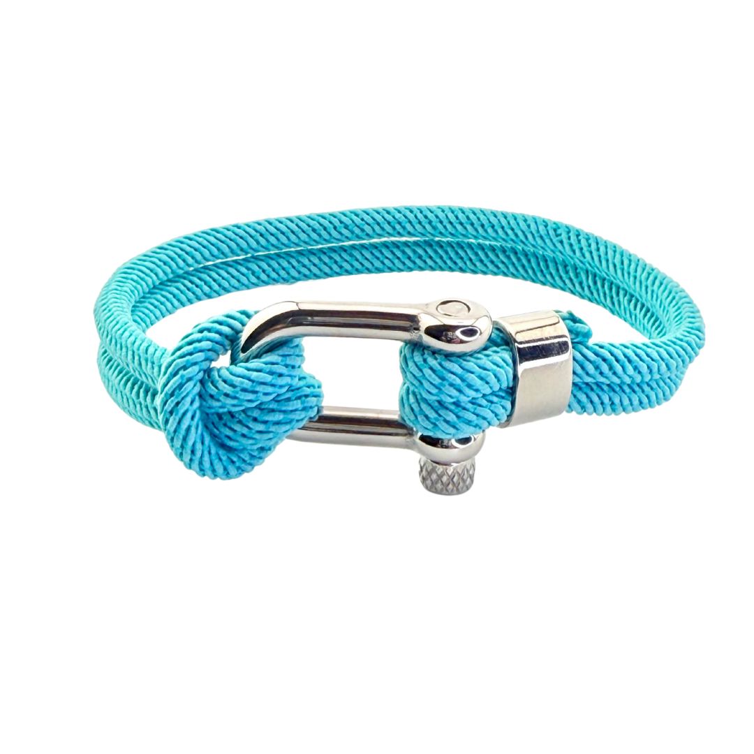 Pulsera de cuerda TEDDY turquesa