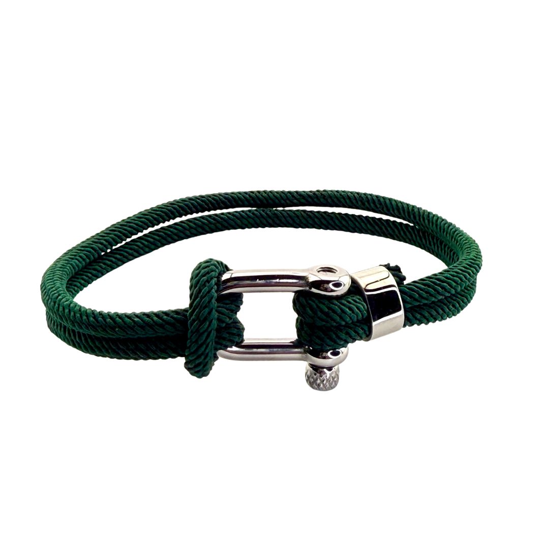 Pulsera de cuerda TEDDY verde